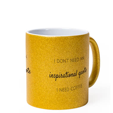 Mug à paillettes smartphoto